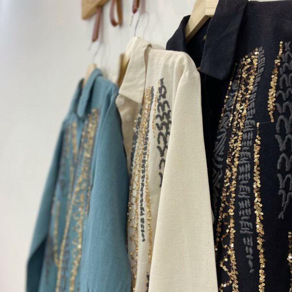 شومیز جلو دکمه دار برند dadali