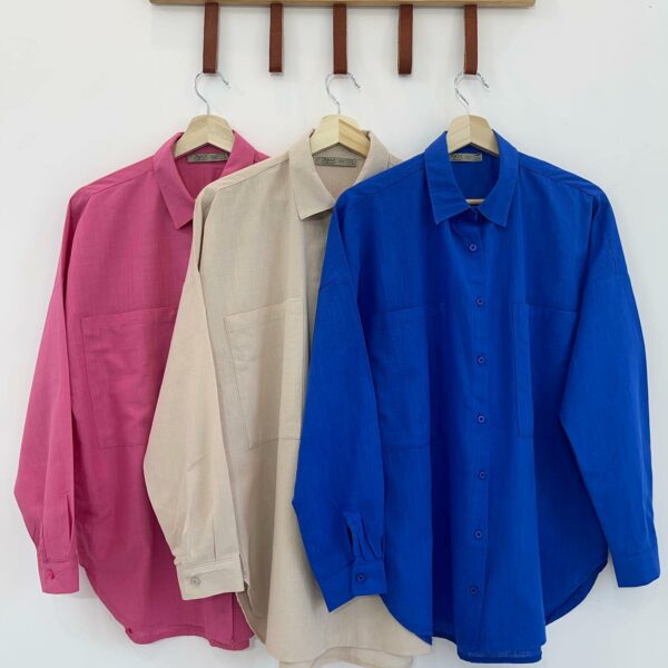 شومیز لینن تابستونی