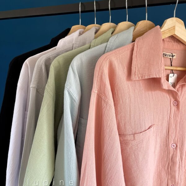 شومیز کنفی پاستلی